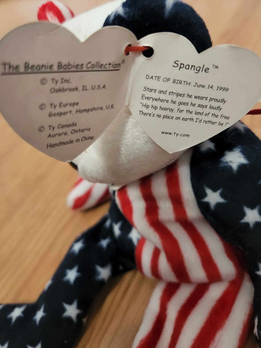 Ty Beanie Baby: Spangle - Picture 2 of 2